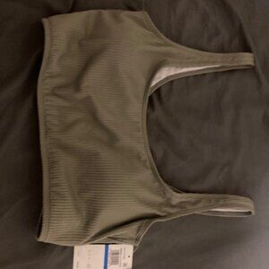 XL Salt and Cove Bikini Top in Olive Green NWT